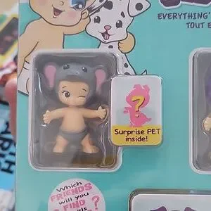 Pack Twozies Saison 1 - 6 Figurines (3 Bébés Animaux + 3 Animaux) - Collection
